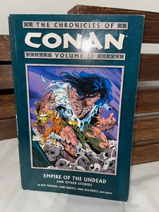 lot 18 image: The Chronicles of Conan Volume 31 Empire of the Undead Graphic Novel