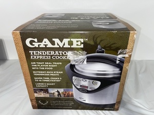 lot 35 image: Game Tenderator Express Cooker 5 Quart Sealed Box