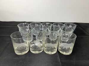 lot 59 image: Set of 10 Etched Wildlife Glasses and Tumblers