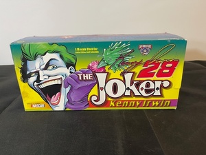 lot 87 image: Kenny Irwin #28 The Joker 118 Scale NASCAR Stock Car Collectible