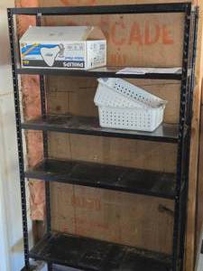 lot 419 image: Storage Shelving Unit 36 x 12 x 71