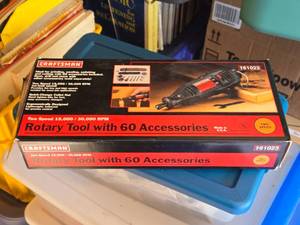 lot 454 image: Craftsman 2-speed Rotary Tool (in original packaging)