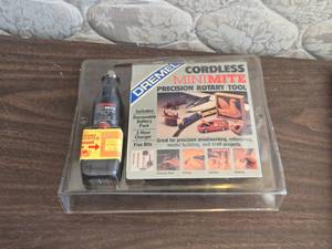 lot 470 image: Dremel Mini Mite Cordless Precision Rotary Tool (in original packaging)
