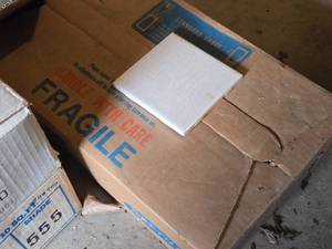 lot 500 image: Lot of (1 Box) Dal-Tile Tile 14 x 4 14 x 4 14