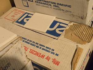 lot 511 image: Lot of (23 Box) Wenczel Ceramic Tile 14 x 4 14 x 4 14