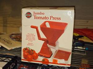 lot 534 image: Norpro Jumbo Tomato Press (in original packaging)