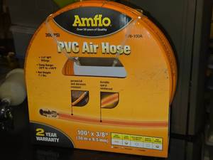 lot 552 image: Amflo 100 300-PSI PVC Air Hose