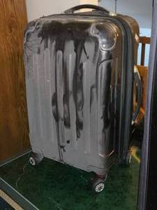 lot 700 image: Hard Sided Carry On Luggage  Wheeled