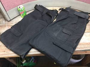 lot 162 image: 2 Pair PROPPER Public Safety - Black Tactical Pants 3834