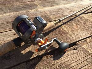 lot 170 image: OKUMA DeadEye Pro Fishing Rod with OKUMA CW203D Reel