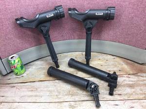 lot 175 image: (4) SCOTTY Rod Holders - 2 Styles - No Mounts Included