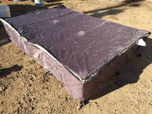 lot 179 image: Folding Camp Bed Foundation - TwinFull