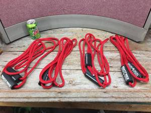 lot 194 image: (4) 10 Ft Boat Dock - Lines  Ties