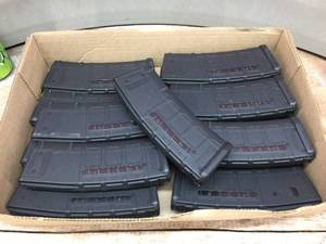 lot 195 image: (14) MAGPUL PMAG30 ARM4 Window Magazines
