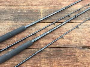 lot 206 image: (2) OKUMA Classic Pro CPDR-86M-CT 86 (2 pc) 10-25 Lb Fishing Rods - Nice