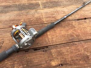 lot 208 image: OKUMA Classic Pro Fishing Rod with OKUMA CW303DLX Reel