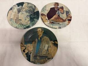 lot 39 image: 3 of 4 Norman Rockwell Freedom Plates