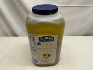 lot 103 image: 128oz Hellmanns Lemon ZaAtar Vinaigrette Dressing