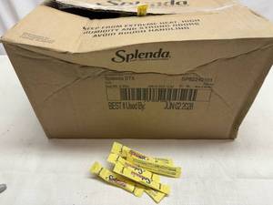 lot 109 image: 2,000ct Splenda Sticks