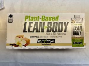 lot 121 image: 12x 17oz Lean Body Protein-Vanilla Carmel