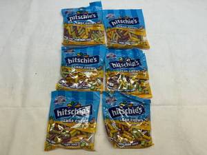 lot 131 image: 6x 4.4oz hitschies Snap Chews-Tropical Mix