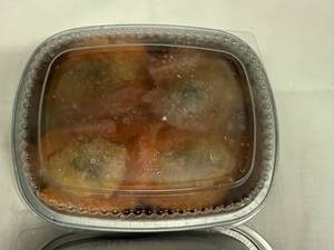 lot 266 image: K. 2x 4 portions Atlantic Salmon wSeafood Stuffing