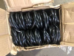 lot 63 image: Lot of HDX 15 ft. 163 Light Duty IndoorOutdoor Extension Cord, Black   Customer Returns See Pictures