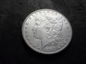 lot 11 image: 1898 OMorgan Silver Dollar