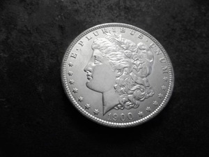 lot 14 image: 1900 O Morgan Silver Dollar