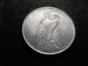 lot 17 image: 1922 Peace Silver Dollar Double Die