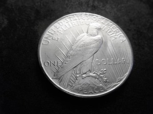 1926 D Peace Silver Dollar