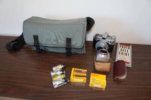 lot 31 image: Antique Kodak Medalist II Camera with Accessories