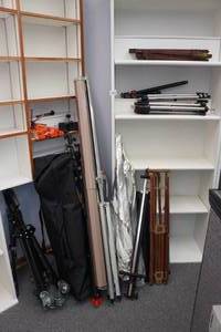 lot 366 image: Large Assortment of Tripods