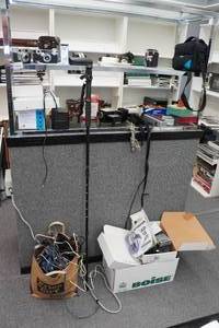 lot 372 image: Large Shelf with Contents