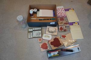 lot 45 image: Assorted Crafting - Stamps, Precision Hot Tool