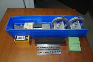 lot 150 image: Machinist V-Blocks and Clamps