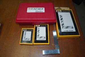 lot 49 image: Steel Squares and Collet Block Set