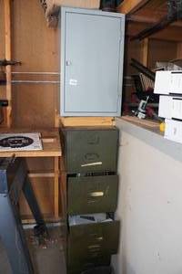 lot 217 image: Garage Organizers and Tools