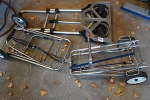 lot 384 image: Assorted Folding Carts