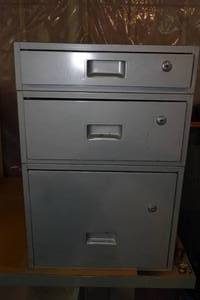 lot 101 image: Cabinet of Drawers - Antique Cameras, Parts, Lenses, Accessories