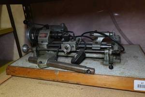 lot 87 image: Unimat Belt Drive Mini Lathe