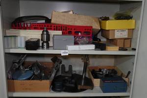 lot 126 image: Tools - Lathe Accessories, Organizers