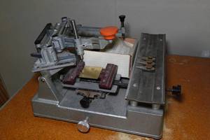 lot 51 image: New Hermes Engravograph Engraving Machine