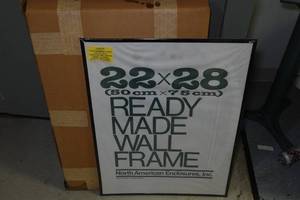 lot 59 image: 5 22 x 28 Wall Frames