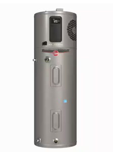 lot 52 image: Rheem Performance Platinum 50 Gal. 10-Year Hybrid High Efficiency Tank Electric Heat Pump Water Heater H62xW22.25xD22.25 in (TRANSIT DAMAGE)