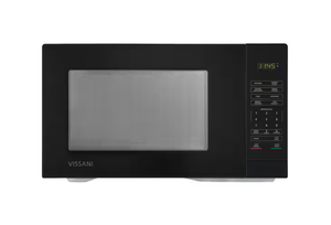 lot 62 image: Vissani 1.1 cu. ft. Countertop Microwave Oven in Black (Slightly Used)