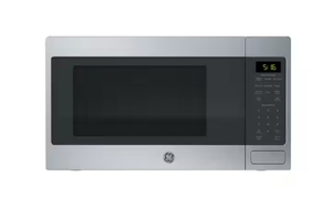 lot 63 image: GE 1.6 Cu. Ft. Countertop Microwave Oven (Slightly Used)