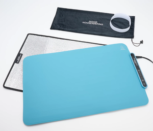 lot 232 image: Good Housekeeping Portable Food Warming Tray & Storage Bag Blue