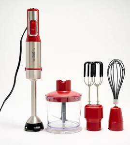 lot 236 image: GOOD HOUSEKEEPING immersion blender with attachments