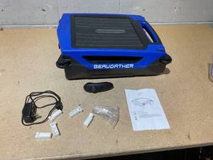 lot 271 image: Beaugather 2025 Upgrated Large Solar Pool Cleaner Robot with Remote & APP Control, Pool Skimmer with Dual Charging Modes, Automatic Pool Cleaner with Salt Resistant Durable Motor